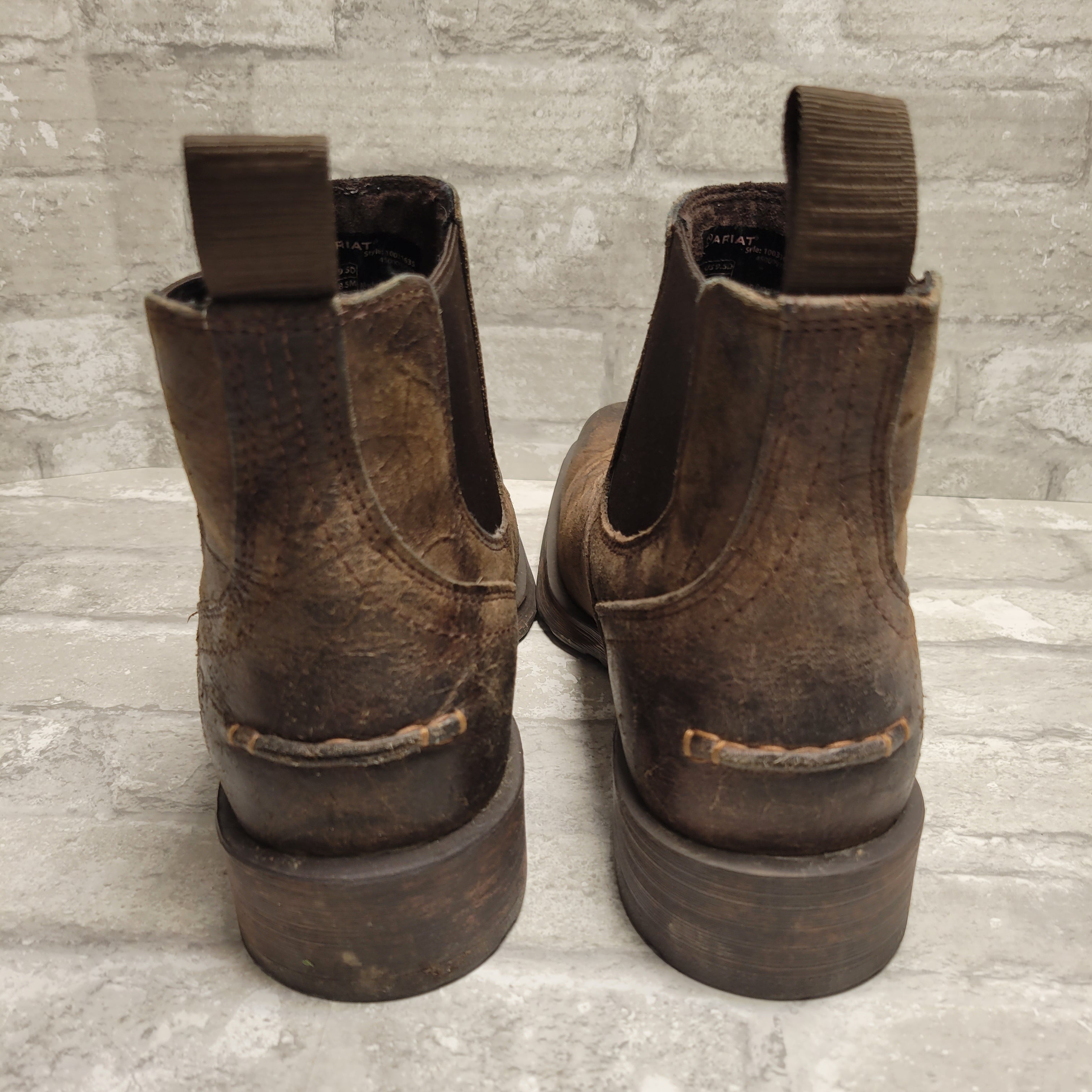 Ariat Men's Stone Midtown Rambler Square Toe Boots, Brown 9.5D (8012220563694)